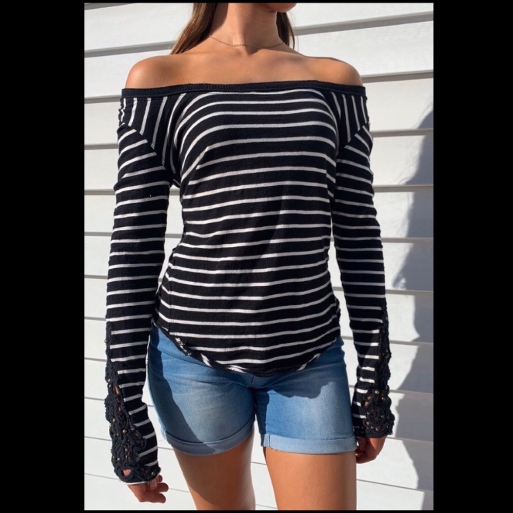 Free People Long Sleeve Top